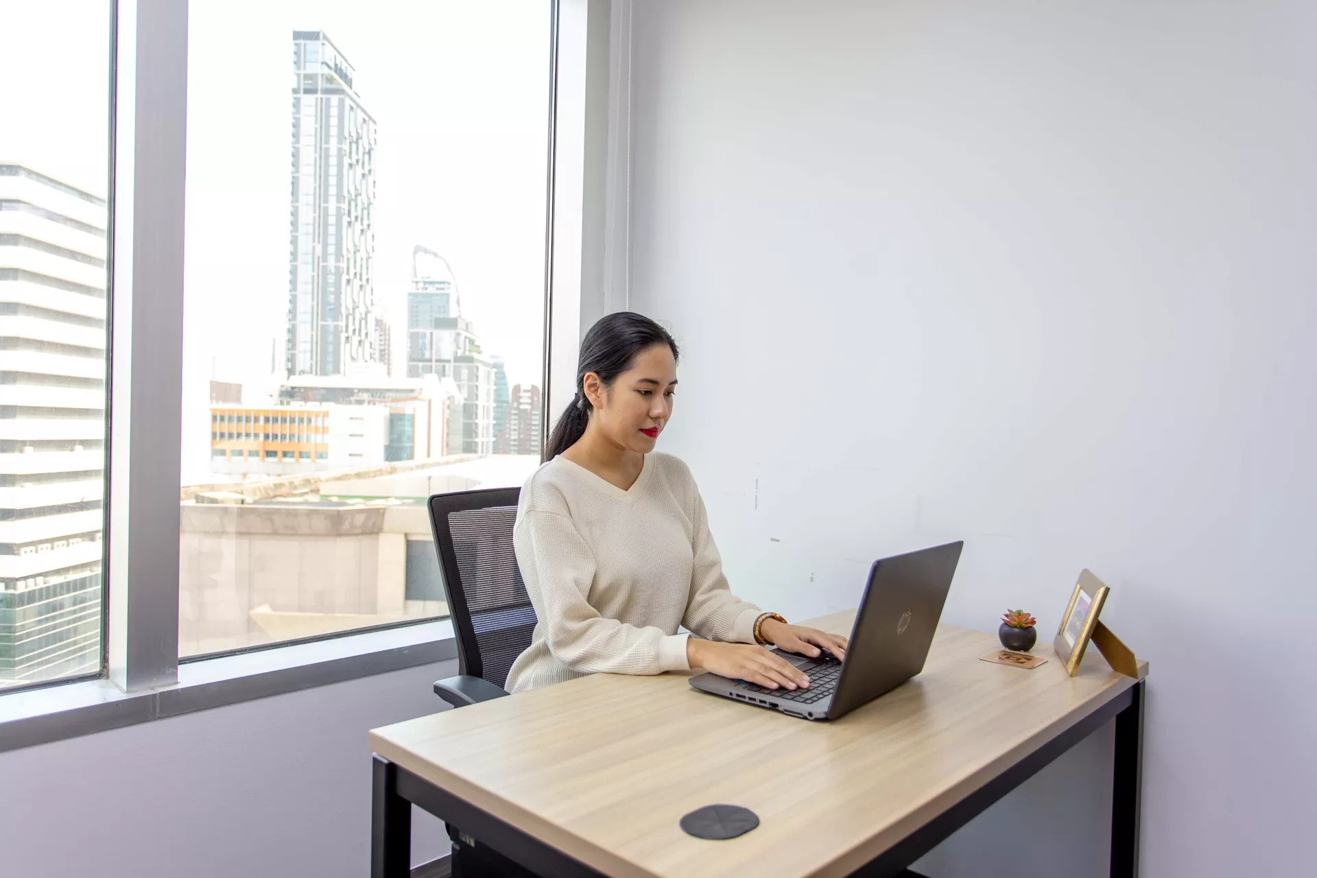 People meeting in a Serviced Office